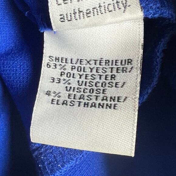 DIANE VON FURSTENBERG Women's 10 Blue Jeannie Sleeveless Fit Flare Pleated Dress - Picture 8 of 12